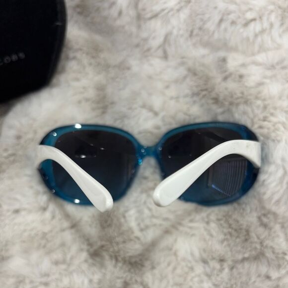 Marc by Marc Jacobs Teal Sunglasses - Picture 5 of 6